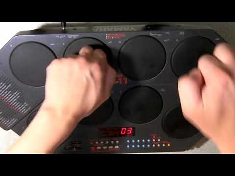 YAMAHA DD-11 demo ヤマハ デジタルパーカッション