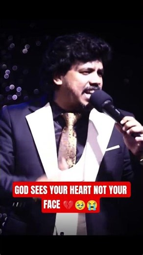 GOD SEES YOUR HEART NOT YOUR FACE 💔❤️‍🩹😭 #darwinebenezer #kirubakiruba #godslove #motivation #care