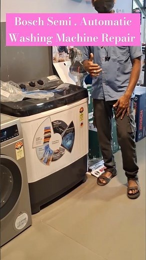 Bosch WJZ751WOIN Washing Machine ★ Bosch Semi - Automatic Washing machine #viralvideo