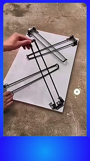 The Simplest Folding Table Hack Ever | DIY Table Trick #diy #shorts #amazing
