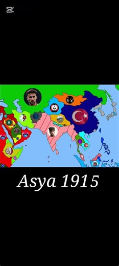 Olaylar Gelişiyor #map #ww1 #asia #alternative #worldwar1 #franzferdinand #japanese #ottomanempire