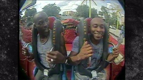 DMX -- Screams His Face Off on Amusement Park Ride