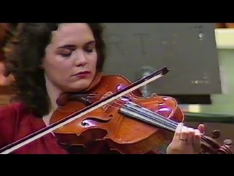 Tabea Zimmermann, viola: W. Walton Viola Concerto, David Shallon - Spanish RTVE Orchestra, 1994.