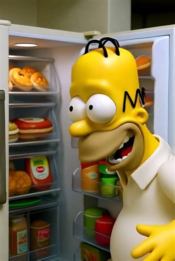 Homer Simpson goes on a diet. #funnyshorts #simpsons #memes