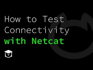 How to test connectivity with Netcat