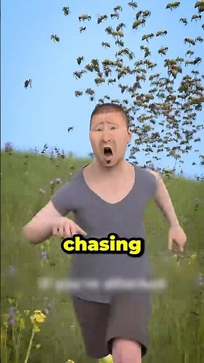 Don’t Jump in Water When Bees Attack You 😱 (This Could Save Your Life!)