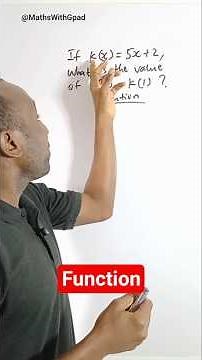Solving Problem involving Functions #function #gpadlearnmaths #maths #stem