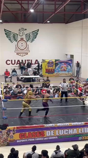 En un cuadrangular de locura entre Hyper, Voltaje, Aries y Speon, este último se llevó la victoria coronándose como nuevo Campeón de la Asociación de Lucha Libre de Cuautla. Al final de la contienda Aries retó a un mano a mano a Speon y posteriormente buscará nuevamente una oportunidad por su cinturón y hasta duelo por las máscaras. #sitiodelucha | Sitio de lucha