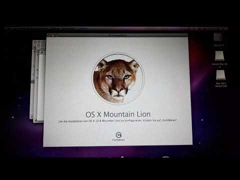 Installing Mountain Lion from Apple's official download