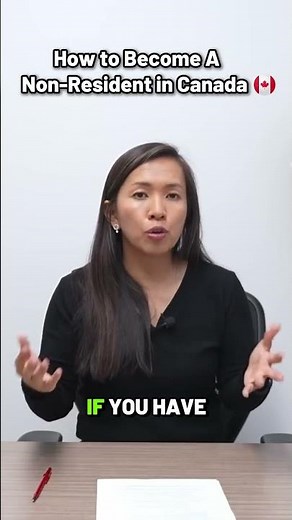 How to Become a Non Resident in Canada