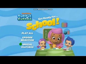 Bubble Guppies: Get Ready For School! Menu Walkthrough