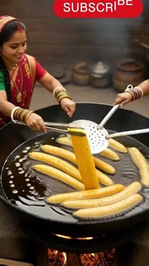 Fafda jabeli Recipe | Miniature Gujarati Village Cooking #shorts #shortsfeed #gujju #viral #jalebi