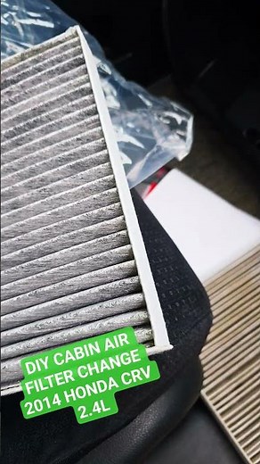 DIY HOW TO CHANGE CABIN AIR FILTER ON 2014 HONDA CRV 2.4L ENGINE | KIKOY YOUTUBE TV