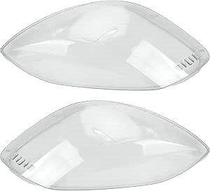 AUTOKAY Transparent Headlight Headlamp Cover Lens for Buick Enclave 2008-2012, Pair