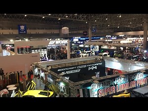 Tokyo Auto salon 2017 海浜幕張駅〜幕張メッセ ホール1〜8までの道のりまでの道のり 東京オートサロン2017