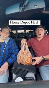 7.6K views · 501 reactions | Home Depot Haul ️藺 These two are unstoppable and hilarious when you get them together  #guyshaul #homedepot #buslife #humor #relatable #dadjokes #busconversion #haul | Megan Lyn Price | Facebook