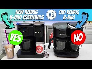 New Keurig K-Duo Essentials vs Old Keurig K-Duo Coffee Maker COMPARISON WHY I LOVE THE NEW K-DUO