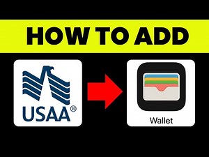 How To Add USAA Insurance Card To Apple Wallet 2025 (RIGHT WAY)