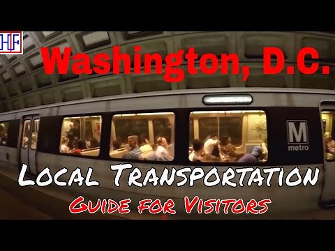 Washington DC - Local Transportation Guide - Getting Around - Helpful Info | DC Travel Guide - Ep# 2