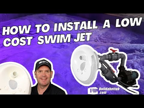 Low Cost Swim Jet Installation on a Pool or Hot Tub