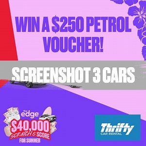 15K views · 549 reactions | gotta say this comp is really letting me scratch out my frustration at my ex… oh and you can win some sick prizes! so screenshot the 3 cars to be in to win a $250 petrol voucher thanks to Thrifty Car Rental New Zealand. For another chance to win click here: https://bit.ly/3SQbhBr | The Edge | Facebook