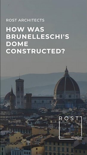 How was Brunelleschi's Dome Constructed? | Santa Maria del Fiore, Florence