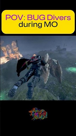 POV Bug Divers during MO #helldivers2