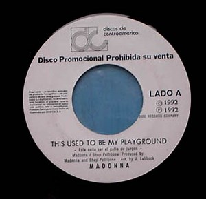 Madonna - This Used To Be My Playground