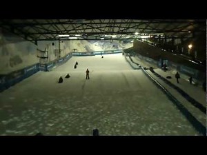 TOBOGGANING, Sledging at the snowdome in tamworth