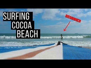 Surfing Cocoa Beach Florida - Great Beach for Beginners
