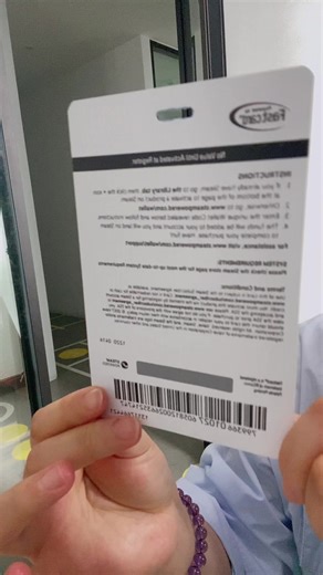 Scratching $50 Steam Card | Redeem on WhatsApp