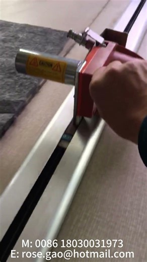 ST-205B semi automatic end cutter emergency stop