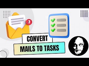 8 ways to Convert mails to tasks - Stop Flagging Mails | @efficiency365
