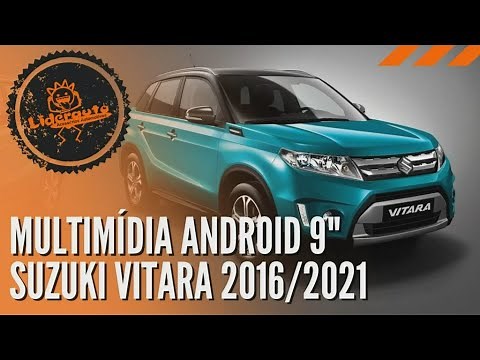 Multimídia Android 9" Suzuki Vitara 2016/2021 Carplay Android Auto