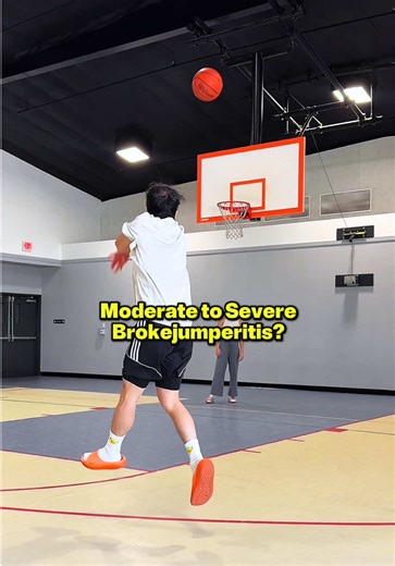 Send this to a Basketball Junkie to help a fellow hooper in need 🥹💛🏀 Brokejumperitis is a serious, debilitating condition that is in need of global awareness and support 🙏 #basketball #sports #hooper #nba #couplegoals