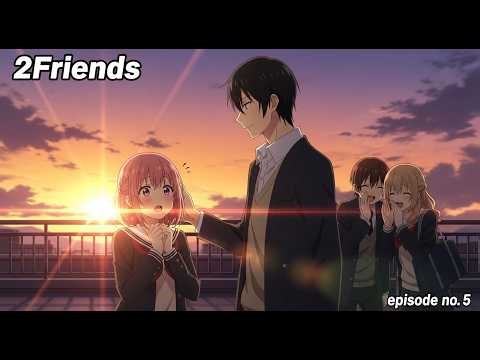 Freezing Girls | Her Crush’s 2 Best Friends Found Her Secret 😳 | Episode 5 Part 1 | Anime Love Story