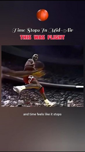 Iconic Hang-Time Moment | Michael Jordan Mid-Air Adjustment
