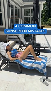 Sunscreen protects your skin from the sun's harmful UV rays, but improper application means missing out on the benefits. Here are some common sunscreen mistakes—and how to fix them. | American Academy of Dermatology