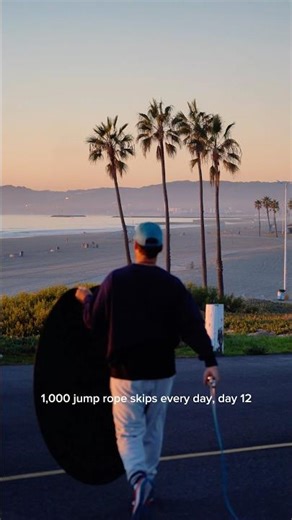1,000 jump rope skips every day, day 12