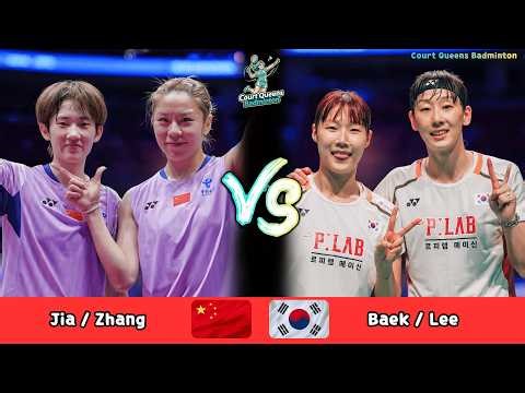 🔴 Jia / Zhang (CHN) vs Baek / Lee (KOR) | Women's Doubles | Badminton 2026