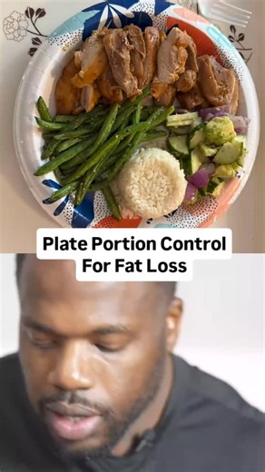 11K views · 770 reactions | Plate Portion Control For Fat Loss 40% protein (chicken, beef, fish, eggs, etc.) 40% vegetables (broccoli, peppers, spinach, etc.) 20% carbs (rice, potatoes, quinoa, etc.)  Comment “Coach” for a step by step plan and fitness coaching. | Better You Better Society | Facebook
