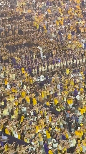 ‘Neck’ LSU Marching Band & Golden Girls at LSU vs Florida 2025 in Tiger Stadium in Baton Rouge #lsu