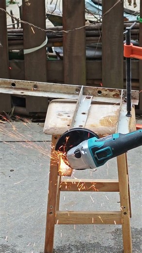 Pole angle grinder for Metal cutting