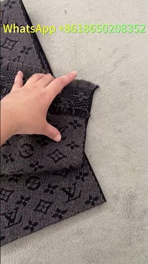 Timeless Men’s Luxury Unboxing! Louis Vuitton Monogram Classic Scarf (S00) 🧣