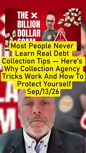 Most People Never Learn Real Debt Collection Tips — Here's Why Collection Agency Tricks Work And How To Protect Yourself #DebtCollection #KnowYourRights #CreditRepair #MoneyTips #FinancialLiteracy