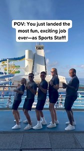 Travel the world while doing what you love. We're hiring Sports Staff now—apply and start your journey! rcgcareers.com. #IAMRCG #PropelledbyPeople 🎥: natalia__cruising | Royal Caribbean Group Careers
