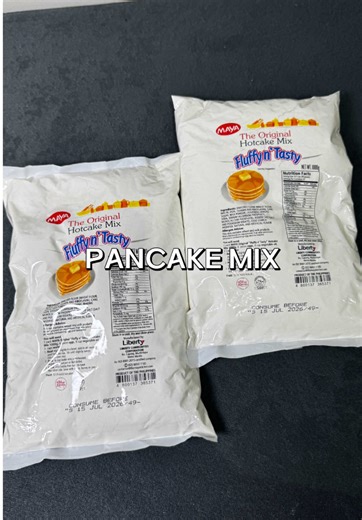 PANCAKE MIX🥞 — for your easy & hassle-free making of pancakes, waffles, or mini donuts! #pancake #hotcake #maya #minidonuts #pancakemix