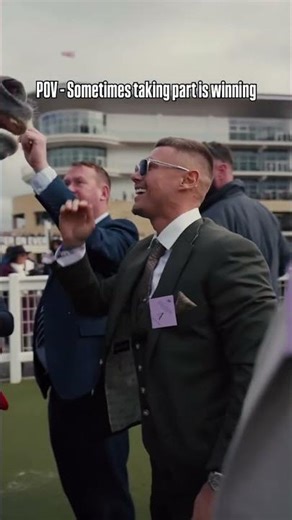 POV - Sometimes taking part is winning. Not many can say the had a runner at Cheltenham festival!