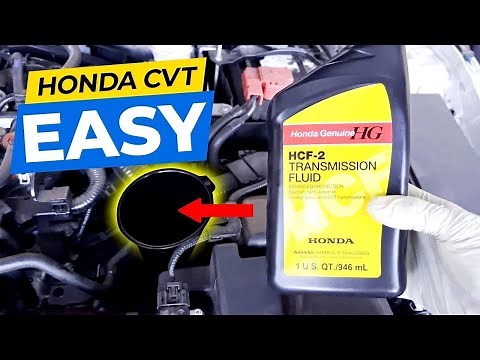 DIY Honda Civic CVT Fluid Change - Quick Guide