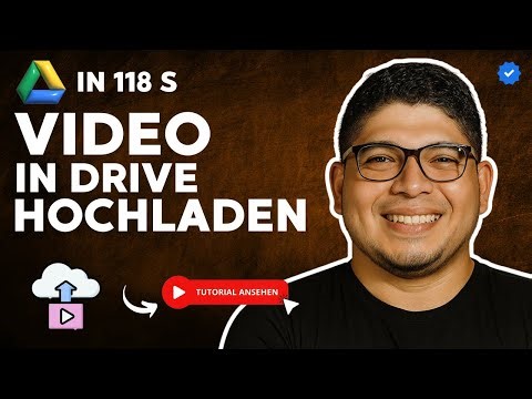 Wie Man ein VIDEO auf GOOGLE DRIVE von ANDROID oder iPHONE Hochlädt in 118 S
